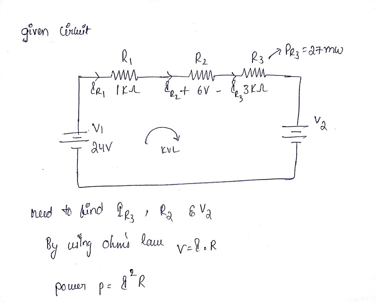 Electrical Engineering homework question answer, step 1, image 1